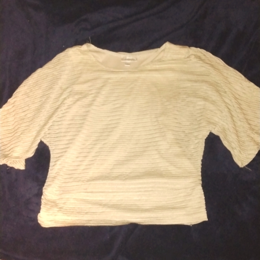 Creamy white shirt